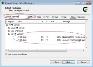 cygwinopenssl